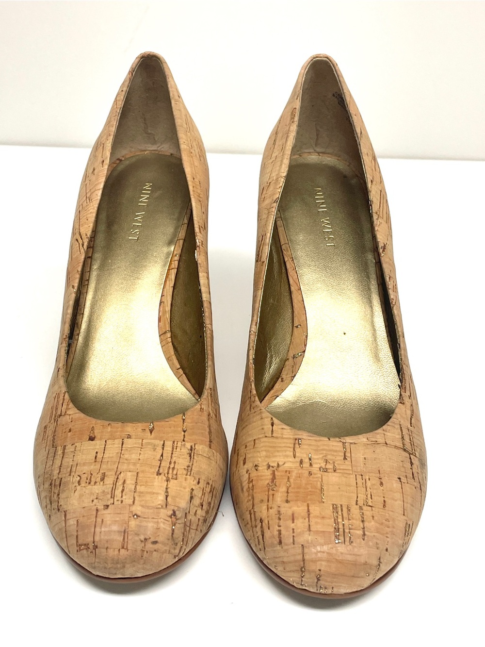 Nine West Cork-Textured Women's Pumps in Tan